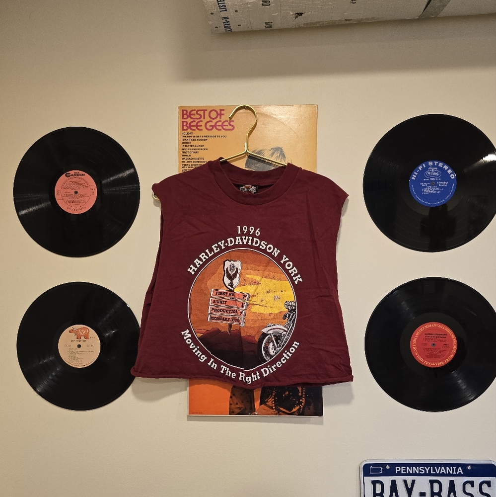 Authentic 1996 Harley-Davidson Tee From York PA Harley Davidson Dealership.